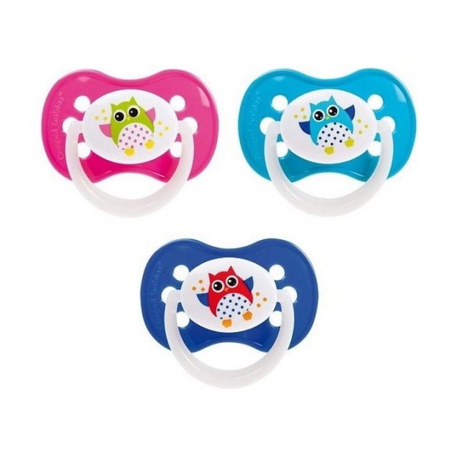 CANPOL BABY SILIKONSKA VARALICA OWL 6-18M - ROZE - Online Apoteka CANPOL BABY SILIKONSKA VARALICA OWL 6-18M - ROZE